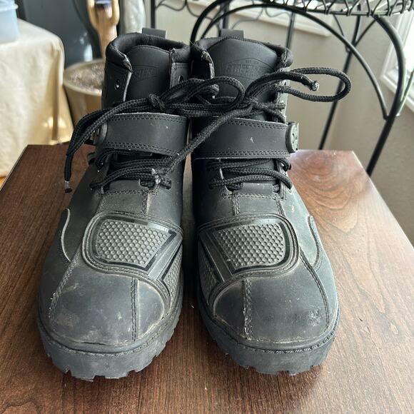 Street & Steel Valor Boots protective motorcycle footwear work-boot style size 9 main image 10